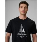 Mens relaxed T-shirt with print 4F 4FRSS26TTSHM3996-20S - Image 3