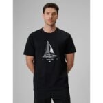 Mens relaxed T-shirt with print 4F 4FRSS26TTSHM3996-20S
