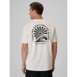 Mens relaxed T-shirt with print 4F 4FRSS26TTSHM4296-11S - Image 2