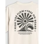 Mens relaxed T-shirt with print 4F 4FRSS26TTSHM4296-11S - Image 7