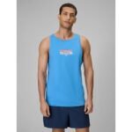 Mens sleeveless shirt 4F 4FWSS26TSLEM249-33S
