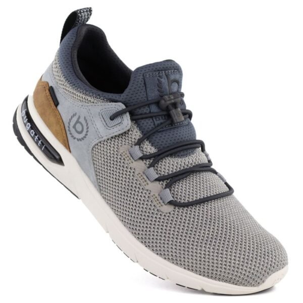 Mens sports shoes sneakers gray Bugatti 342-65860-6969-5211
