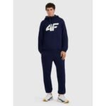 Mens sweatshirt with hood, open, 4F 4FRMM00TSWSM2477-31S - Image 5