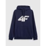 Mens sweatshirt with hood, open, 4F 4FRMM00TSWSM2477-31S - Image 7