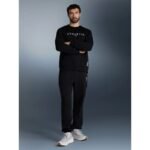 Mens sweatshirt without zipper and hood 4F 4FRAW25TSWSM2573-20S - Image 4