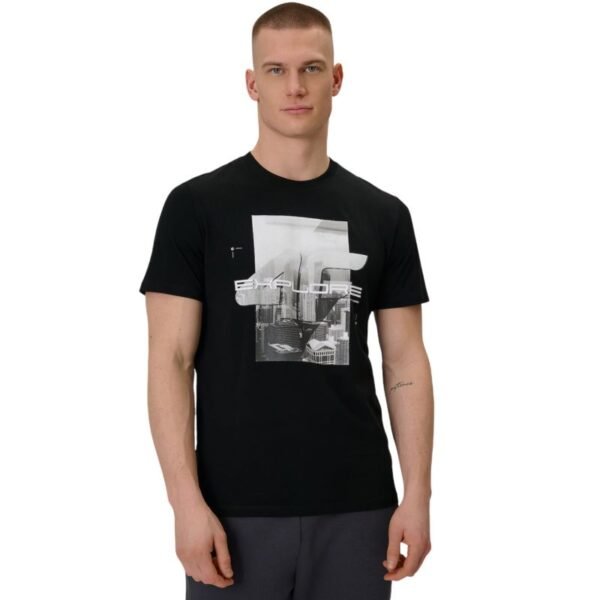 Mens T-shirt 4F M2660 deep black 4FWSS26TTSHM2660 20S