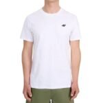 Mens T-shirt 4F M3341 white 4FWMM00TTSHM3341 10S