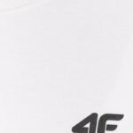 Mens T-shirt 4F M3341 white 4FWMM00TTSHM3341 10S - Image 4