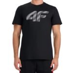 Mens T-shirt 4F M3342 deep black 4FWMM00TTSHM3342 020S