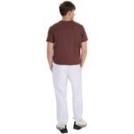 Mens trousers 4F CAS M1140 cool light gray melange 4FWMM00TTROM1140 27M - Image 3