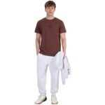 Mens trousers 4F CAS M1140 cool light gray melange 4FWMM00TTROM1140 27M - Image 6