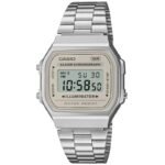 Mens Watch CASIO VINTAGE A168WA-8AYES + BOX