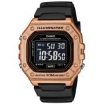 Mens Watch CASIO W-218HM-5BVDF + BOX