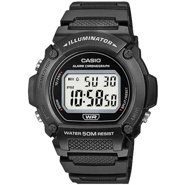 Mens Watch CASIO W-219H-1AVDF + BOX