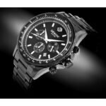 Mens Watch Giewont Chronograph Sapphire Black GW3520-B1 - Image 2