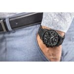 Mens Watch Giewont Chronograph Sapphire Black GW3520-B1 - Image 4