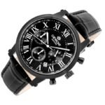 Mens Watch Giewont Chronograph Sapphire Black GW6260-A3 - Image 3