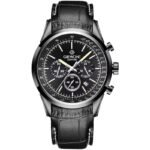 Mens Watch Giewont Chronograph Sapphire Black GW7650-A4