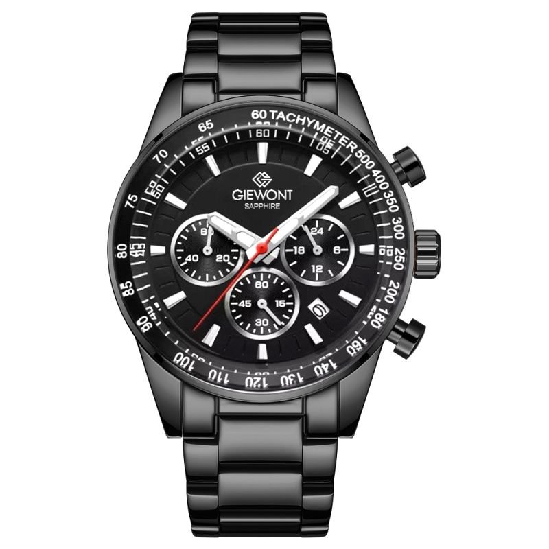 lupin-wear-ca-men-s-watch-giewont-chronograph-sapphire-black-gw9140-b2-2088639 Mens Watch Giewont Chronograph Sapphire Black GW9140-B2 - Image 1