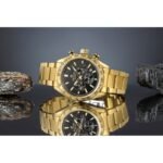 Mens Watch Giewont Chronograph Sapphire Gold Black GW9580-B4 - Image 6
