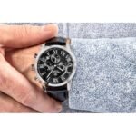 Mens Watch Giewont Chronograph Sapphire Silver Black GW6260-A2 - Image 5