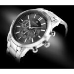 Mens Watch Giewont Chronograph Sapphire Silver Black GW8510-B1 - Image 2