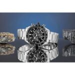 Mens Watch Giewont Chronograph Sapphire Silver Black GW9580-B1 - Image 6