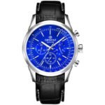 Mens Watch Giewont Chronograph Sapphire Silver Blue GW7650-A3
