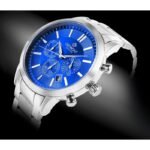 Mens Watch Giewont Chronograph Sapphire Silver Blue GW8510-B3 - Image 2