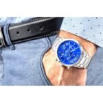 Mens Watch Giewont Chronograph Sapphire Silver Blue GW8510-B3 - Image 4
