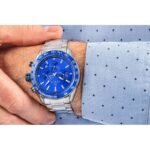 Mens Watch Giewont Chronograph Sapphire Silver Blue GW9580-B3 - Image 5