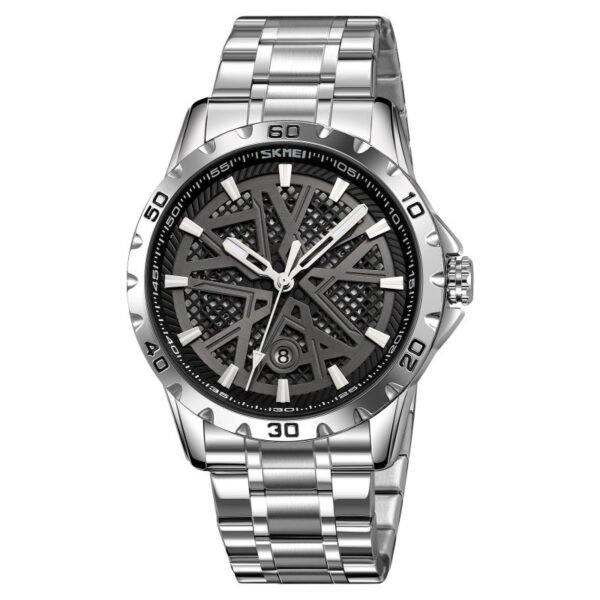 Mens Watch Skmei 9337SIBK + BOX