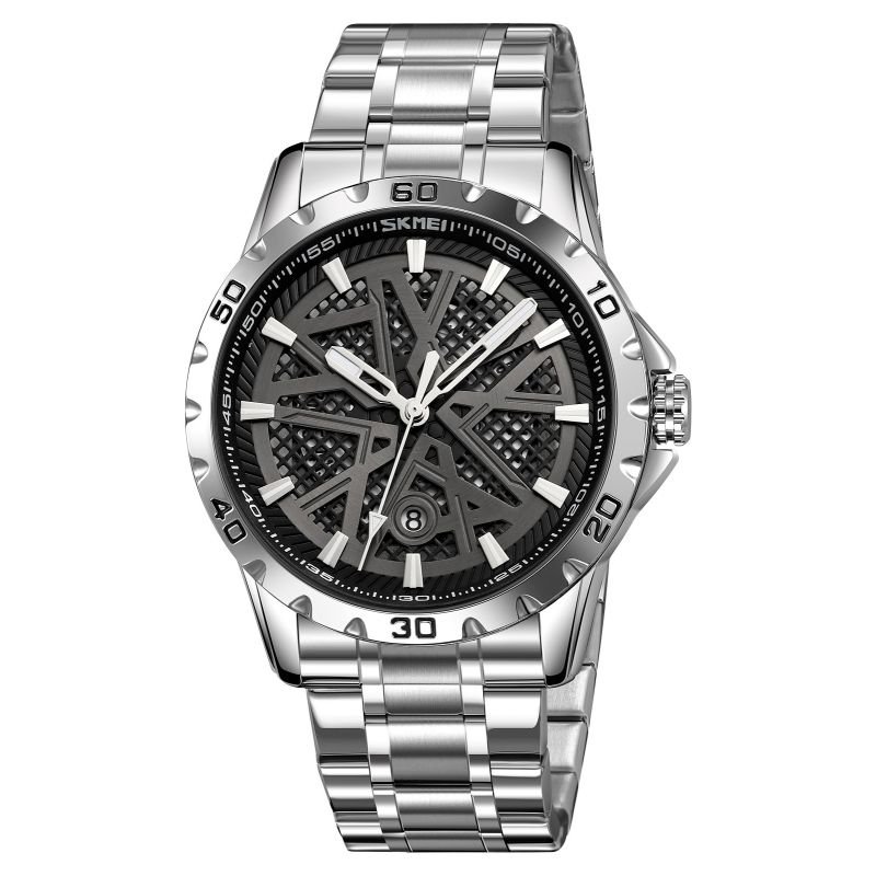 lupin-wear-ca-men-s-watch-skmei-9337sibk-box-1829486 Mens Watch Skmei 9337SIBK + BOX - Image 1
