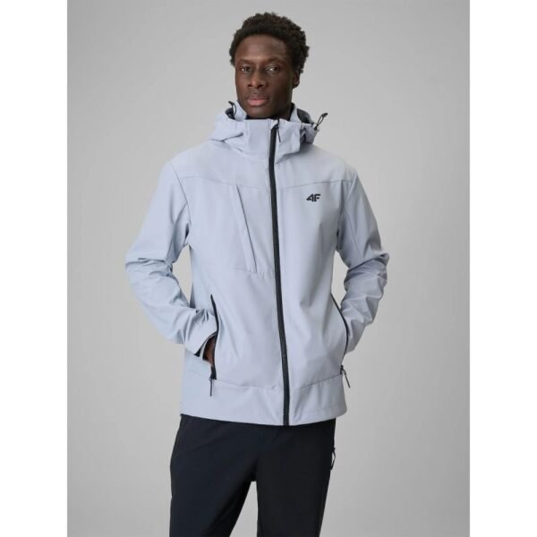 Mens windproof softshell jacket with 5000 membrane 4F 4FWSS26TSOFM550-25S