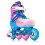 Meteor Roller Skates S 30-33 Loky Pink/Blue - Image 3