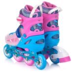 Meteor Roller Skates S 30-33 Loky Pink/Blue - Image 5