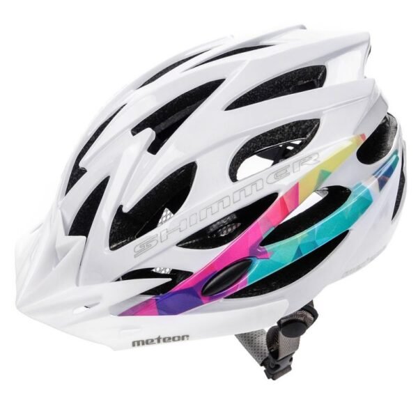 Meteor Shimmer Bike Helmet 24756-24758