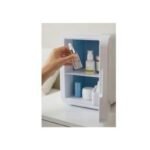 Mini fridge with LED makeup mirror ELLE 4L white - Image 8
