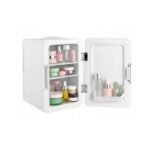 Mini fridge with LED makeup mirror ELLE 6L white - Image 2