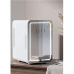 Mini fridge with LED makeup mirror ELLE 6L white - Image 5