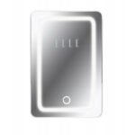 Mini fridge with LED makeup mirror ELLE 6L white - Image 8