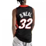 Mitchell Ness NBA Swingman Miami Heat Shaquille O`Neal T-shirt M SMJYAC18017-MHEBLCK05SON - Image 2