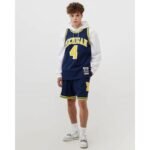 Mitchell Ness NCAA Swingman Road Jersey Michigan1991 Chris Webber SMJY4437-UMI91CWEASBL - Image 4
