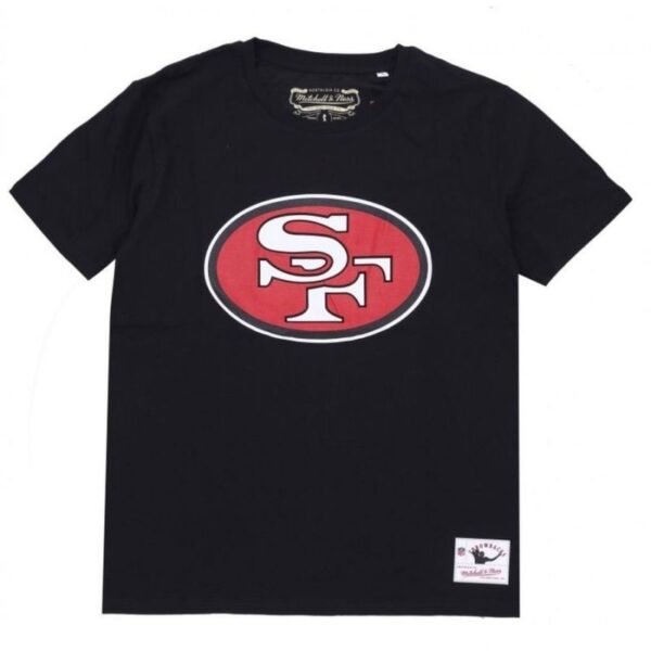 Mitchell Ness NFL Team Logo Tee San Francisco M 49ERSS BMTRINTL1053-SF4BLCK