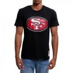 Mitchell Ness NFL Team Logo Tee San Francisco M 49ERSS BMTRINTL1053-SF4BLCK - Image 3