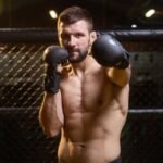 MMA Sparring Gloves M - Black Master - Valor Series - Image 2
