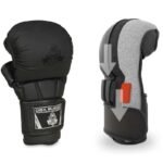 MMA Sparring Gloves M - Black Master - Valor Series - Image 5