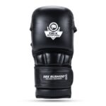 MMA Sparring Gloves M - Warrior Black - LegacySeries - Image 3