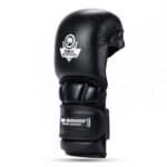MMA Sparring Gloves M - Warrior Black - LegacySeries - Image 5