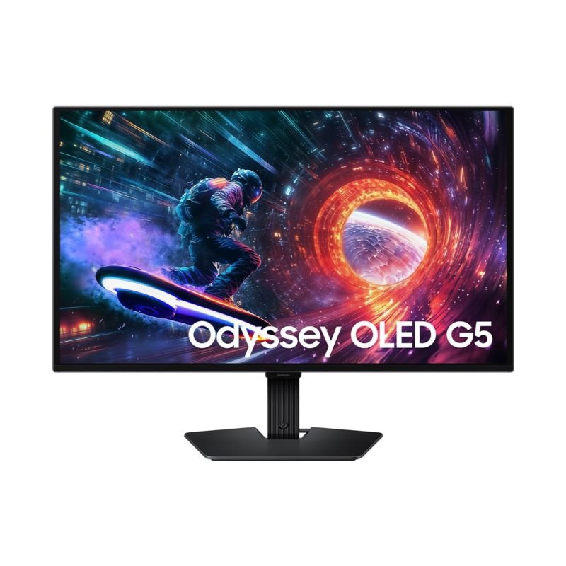 lupin-wear-ca-monitor-samsung-odysey-oled-g5-27-qhd-g50sf-ls27fg500suxen-180hz-3099504 MONITOR SAMSUNG ODYSEY OLED G5 27" QHD G50SF LS27FG500SUXEN 180Hz - Image 1